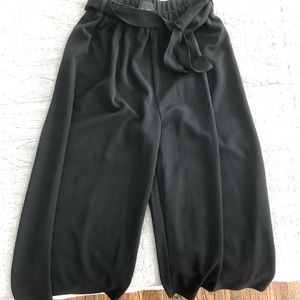 Lumiere women’s cropped black pant